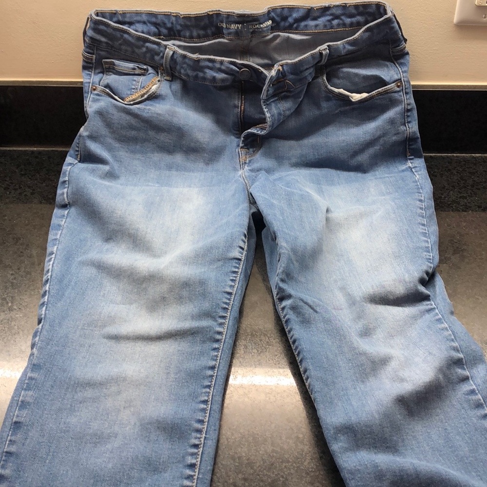 Old Navy Rockstar high-waisted stretch jeans